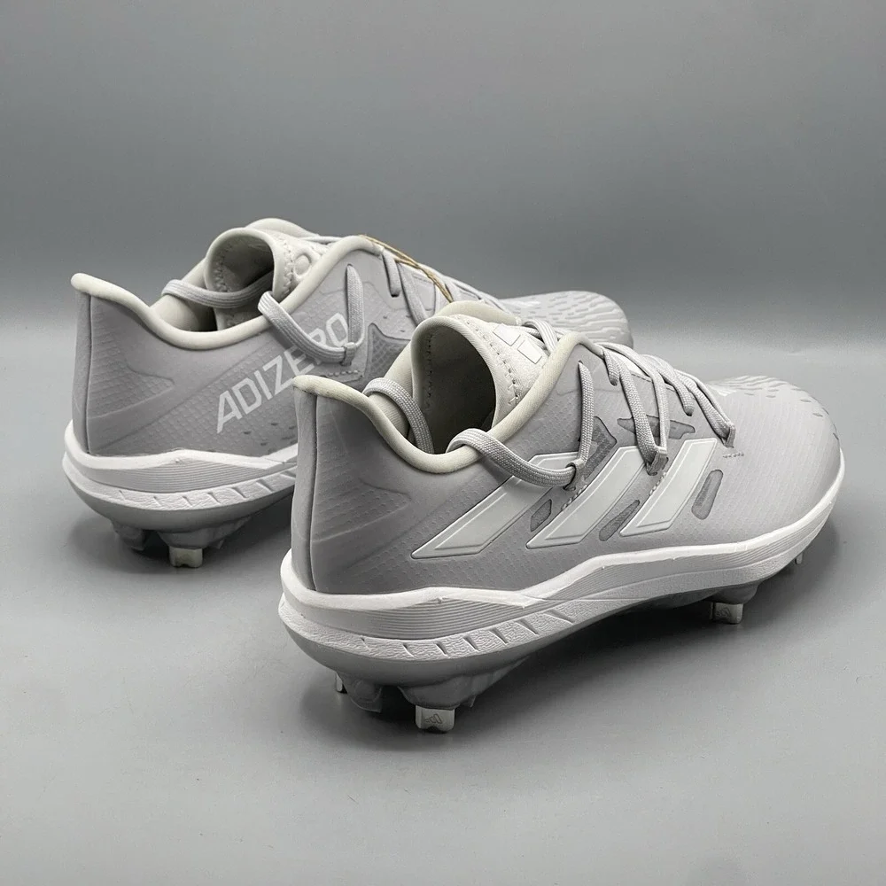 Adidas Baseball‎ Cleats Men's 7.5 Metal adizero Afterburner 9 Silver IG2311 NEW